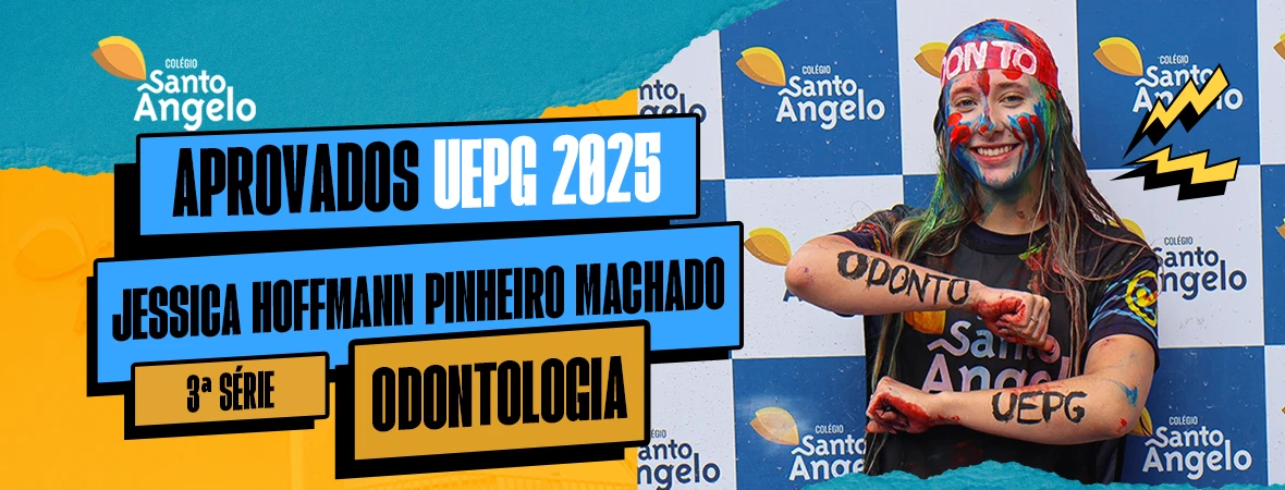 APROVAÇÕES COLÉGIO SANTO ÂNGELO NO VESTIBULAR UEPG